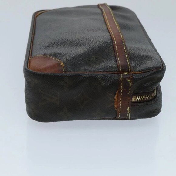 LOUIS VUITTON Monogram Compiegne 28 Clutch Bag M51845 LV Auth ti2180 - Picture 9 of 16